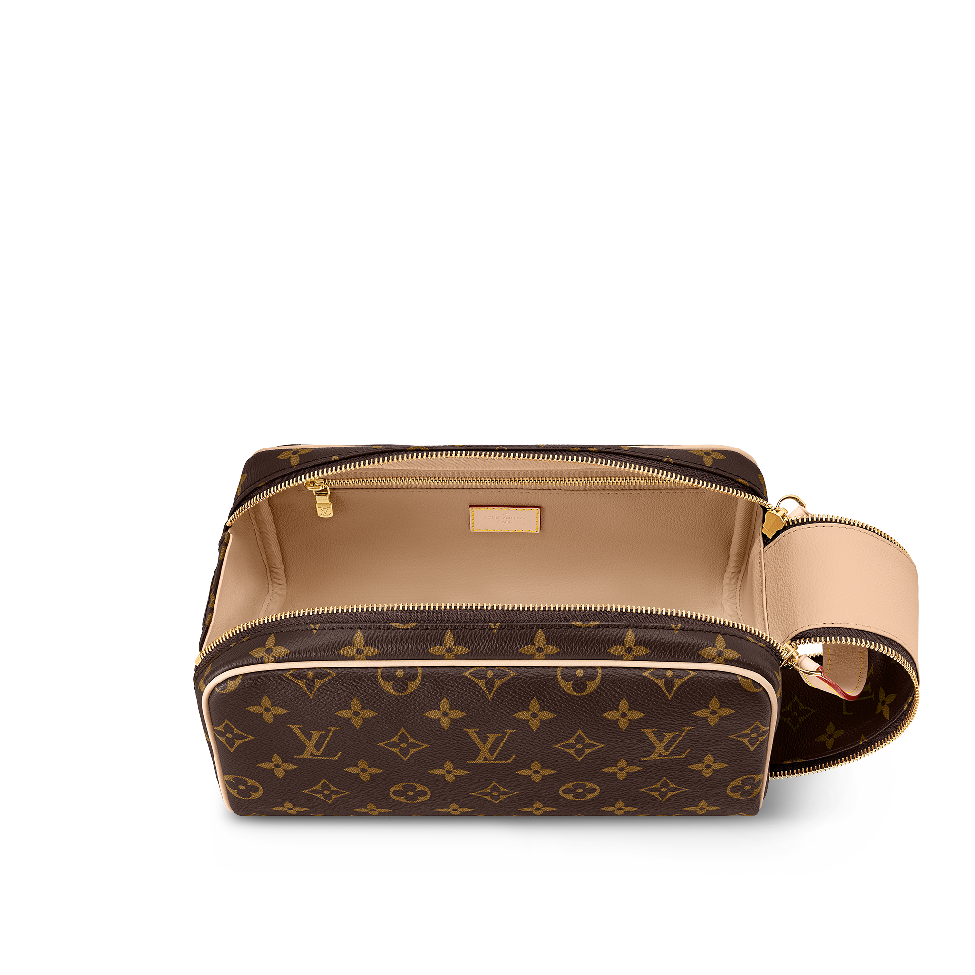 Dopp Kit Toilet Pouch Monogram Canvas - Gifts for Babies